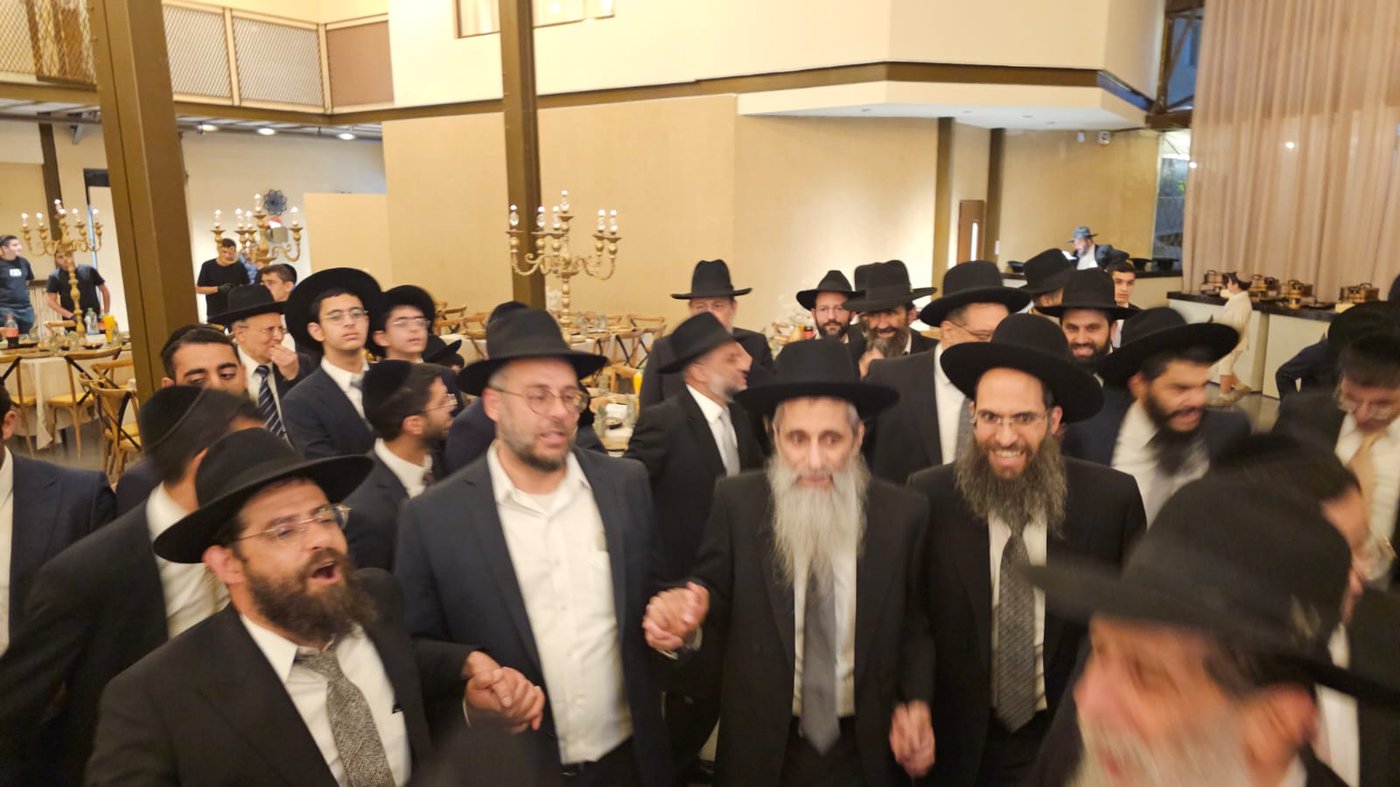 שמחת נישואי בן הגאון ר' חנוך כהן