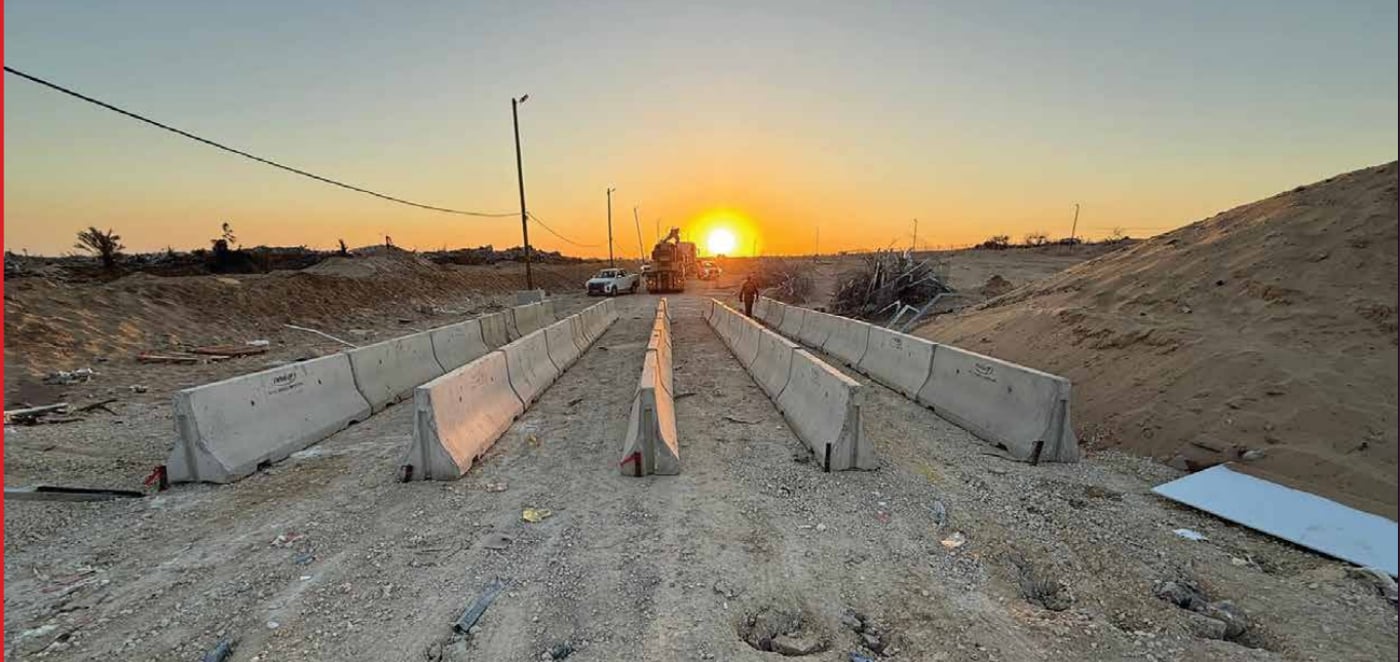 אזורים מאובטחים  לחלוקת סיוע הומניטרי