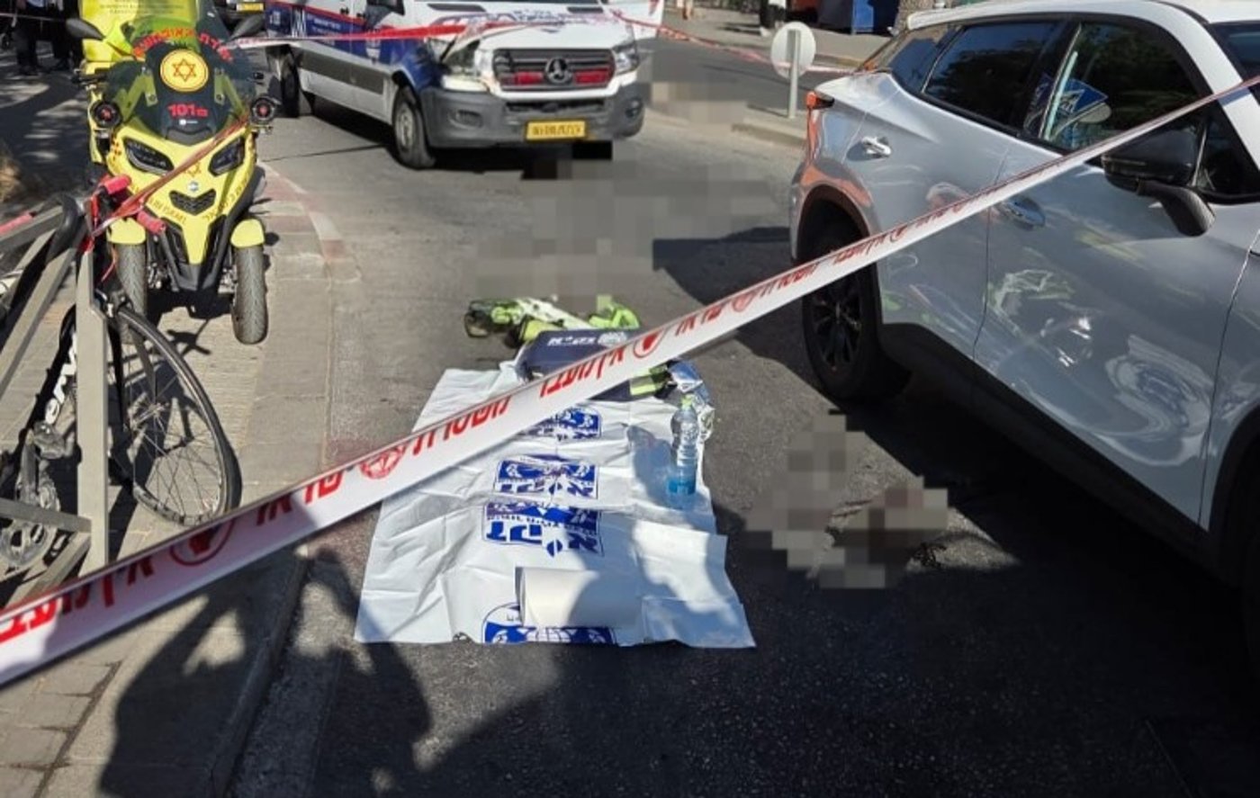 זירת תאונה. אילוסטרציה