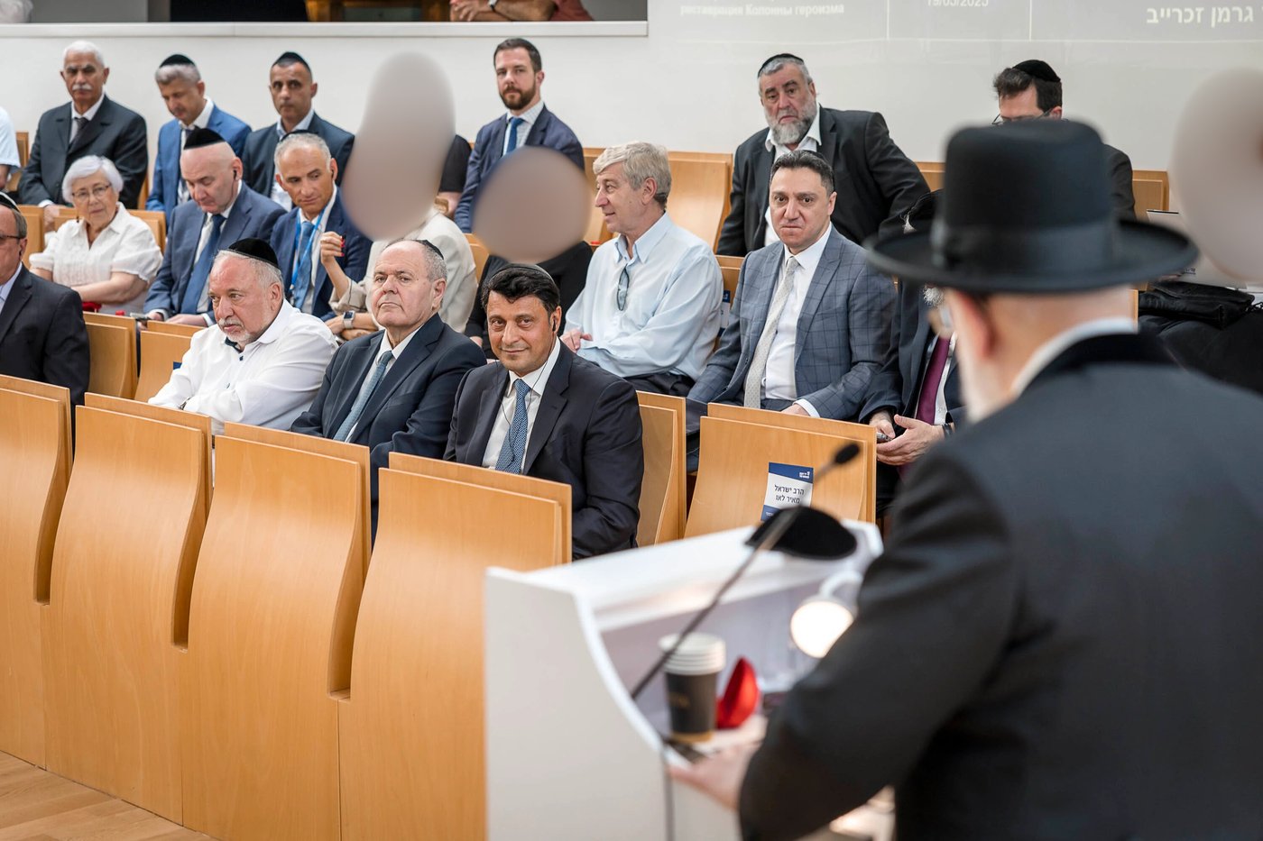 האירוע המרגש עם הרב לאו