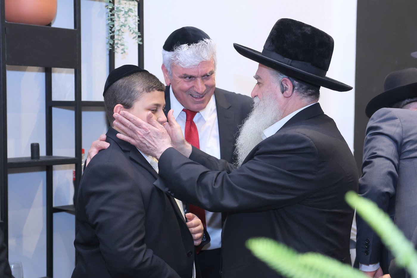 בר מצווה לבנו של אבי אמסלם 