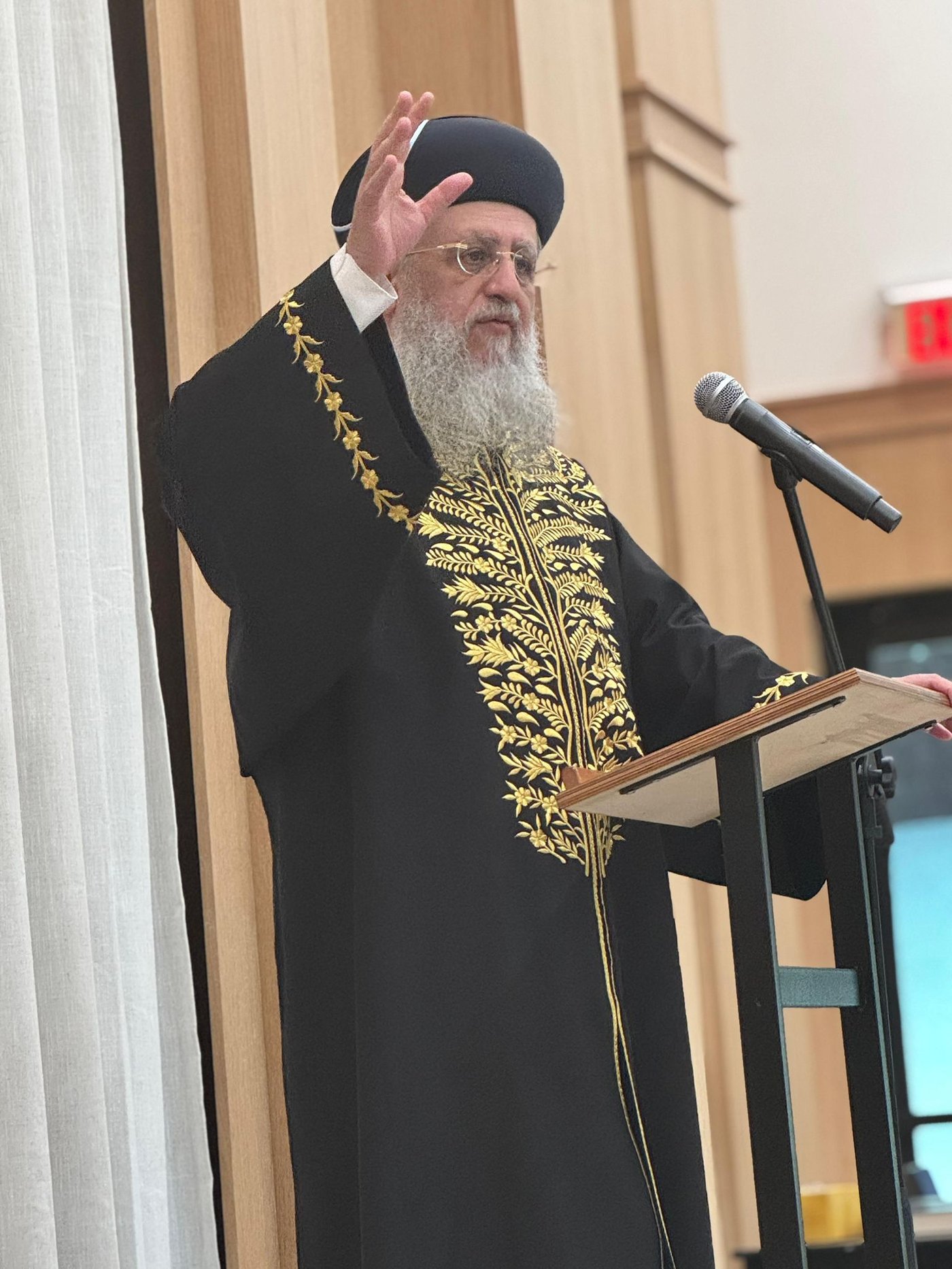 הגר"ד יוסף בביקור בארה"ב