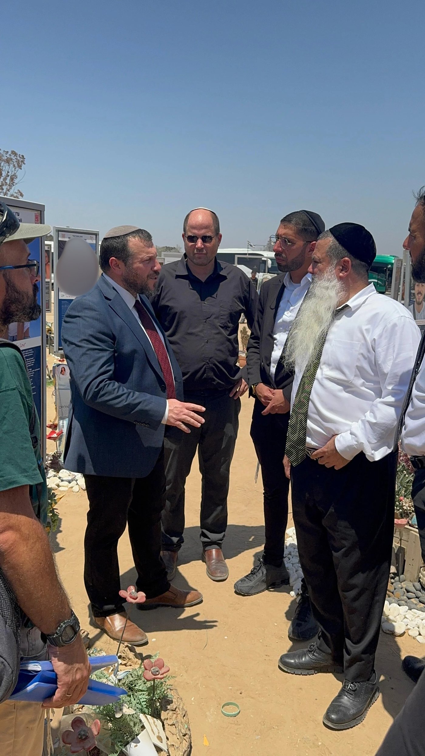 הרב יגאל כהן בסיור בעוטף