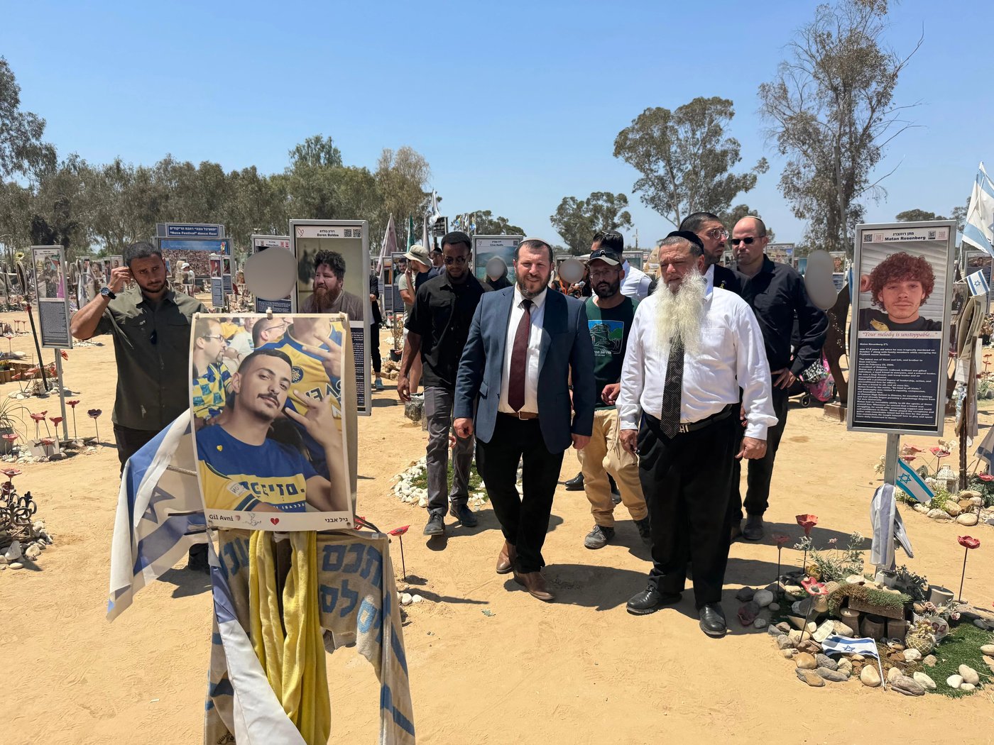 הרב יגאל כהן בסיור בעוטף