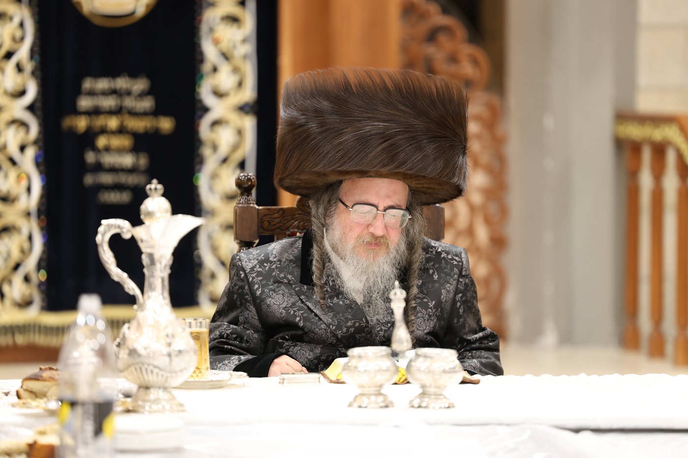 'שבת כותל' בחצר הקודש ביאלה ב"ב