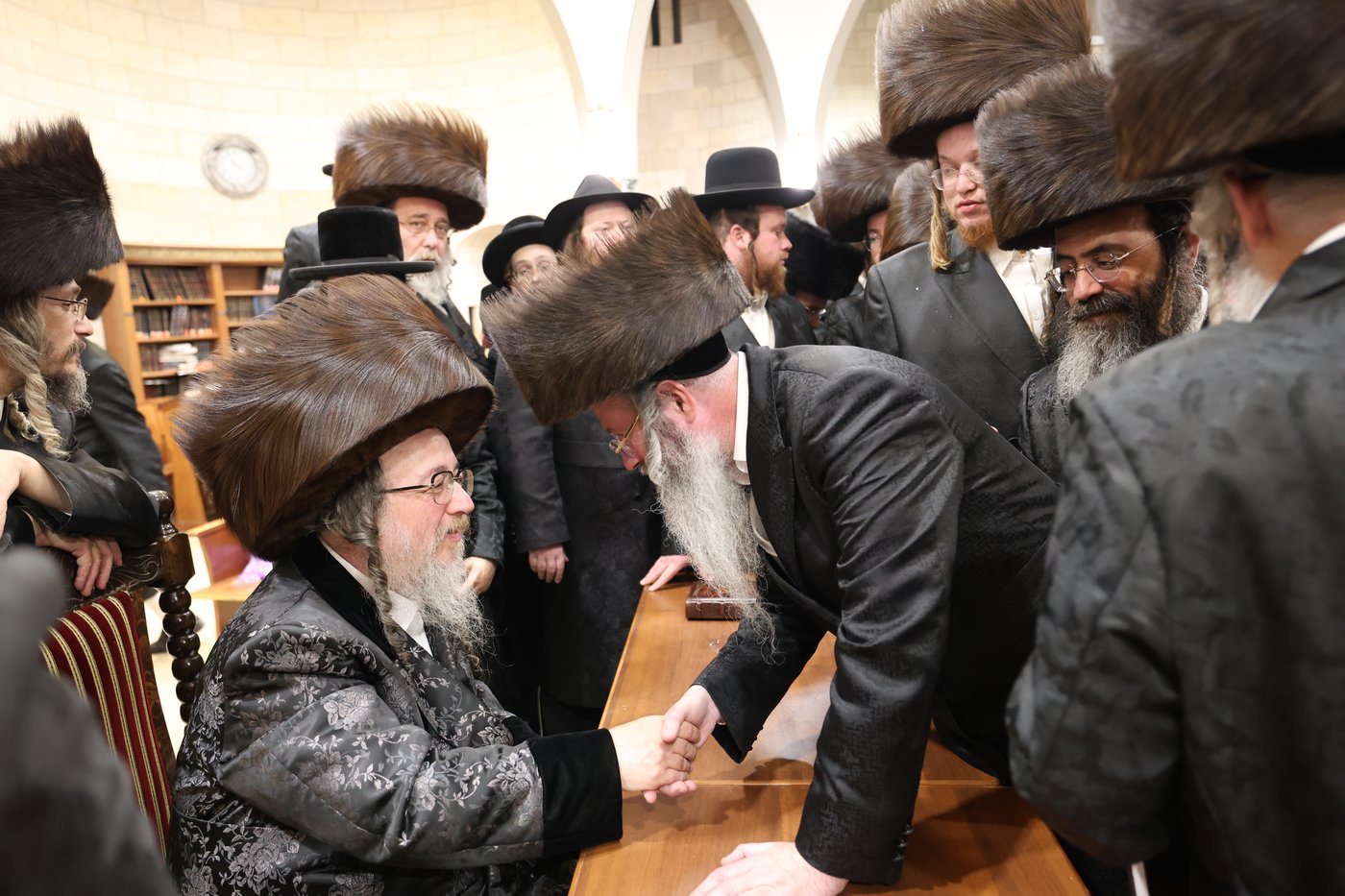 'שבת כותל' בחצר הקודש ביאלה ב"ב