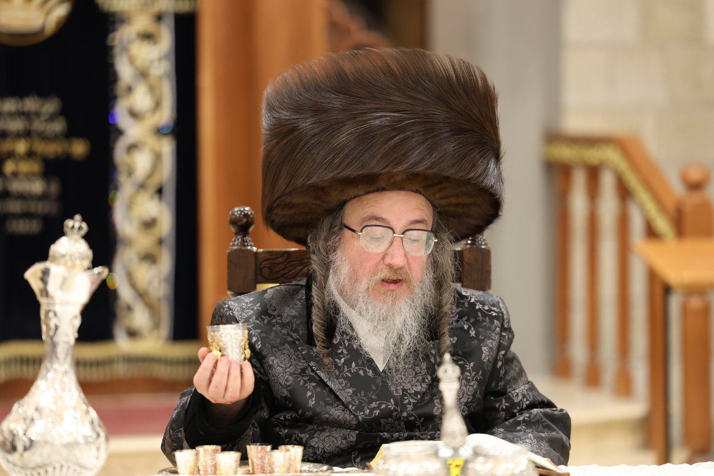 'שבת כותל' בחצר הקודש ביאלה ב"ב