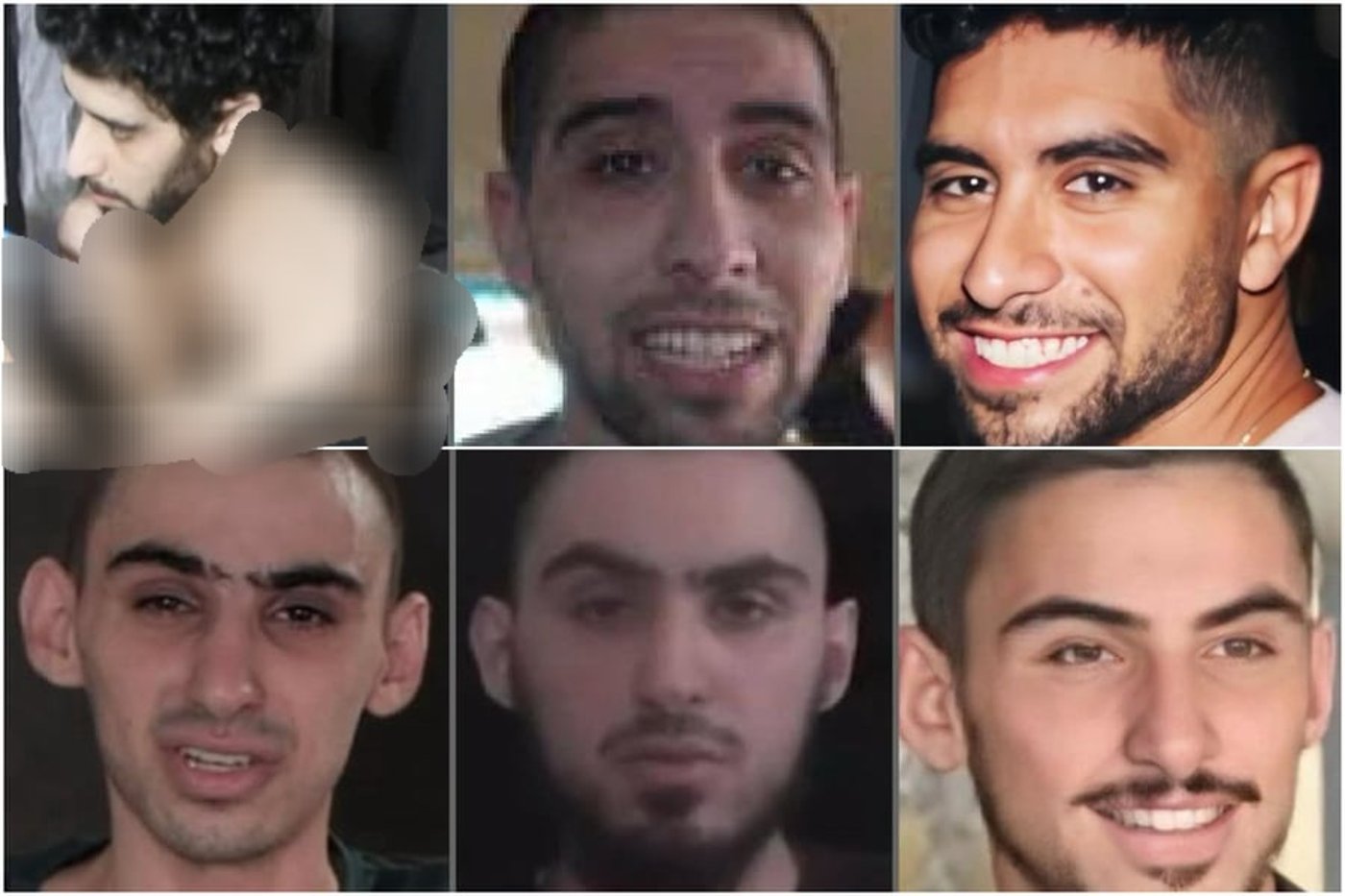 תמונות משני החטופים, לפני ובתקופת השבי