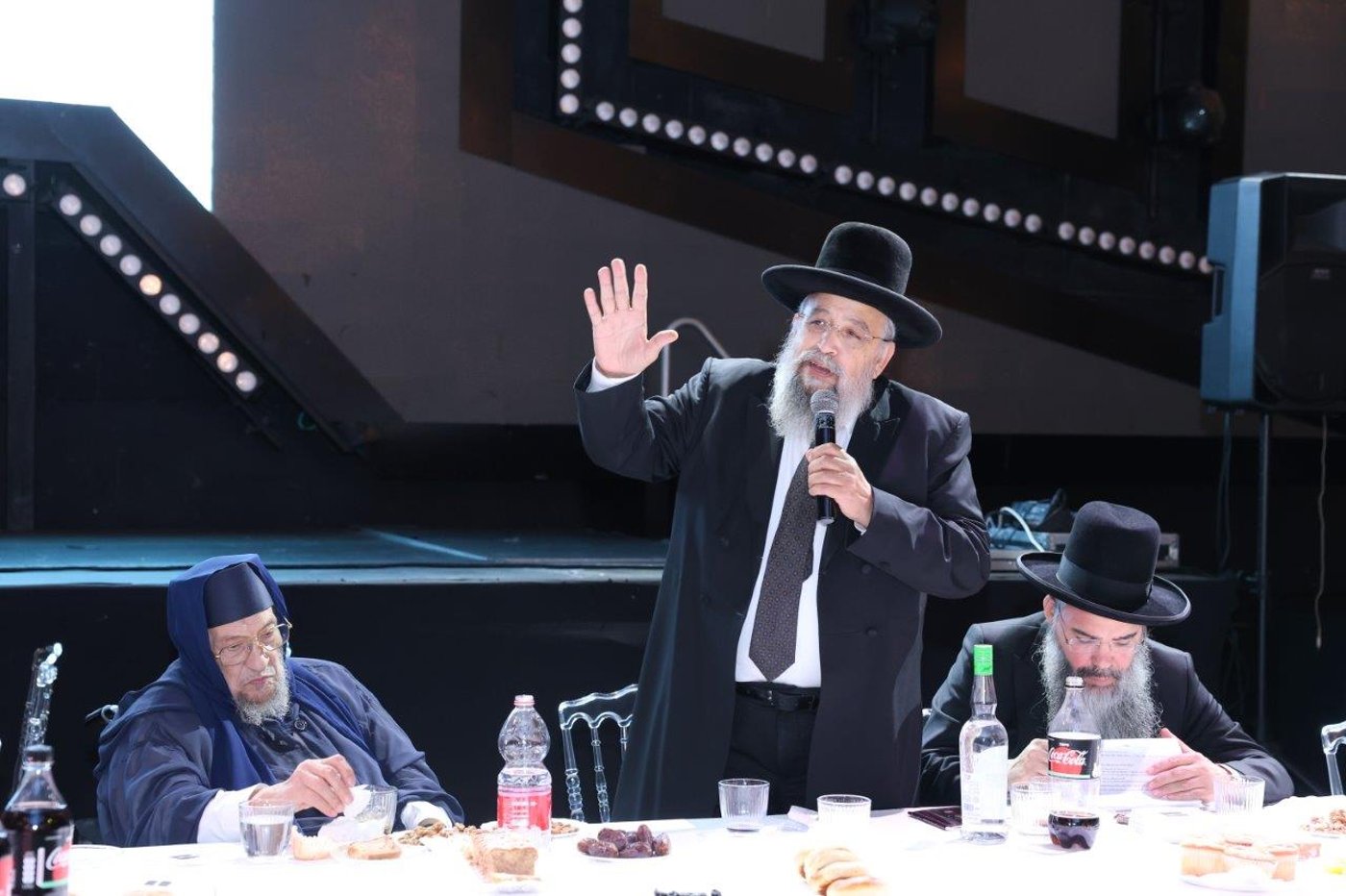 עצרת מספד במלאת י"א חודש לאדמו"ר הגה"צ רבי אליהו אבוחצירא זצ"ל 