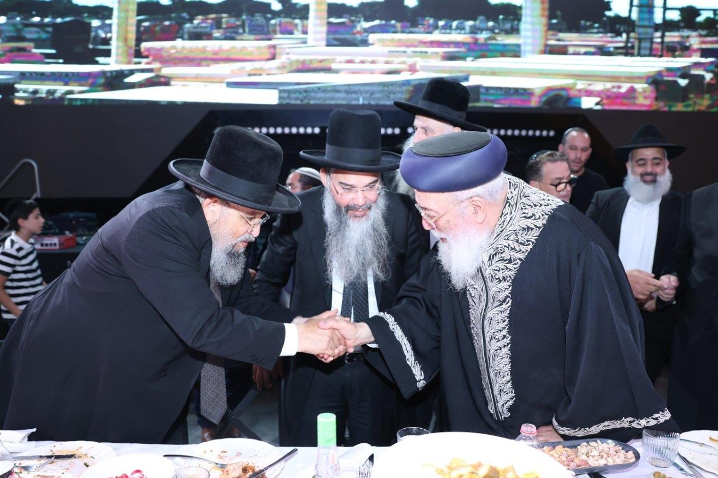 עצרת מספד במלאת י"א חודש לאדמו"ר הגה"צ רבי אליהו אבוחצירא זצ"ל 
