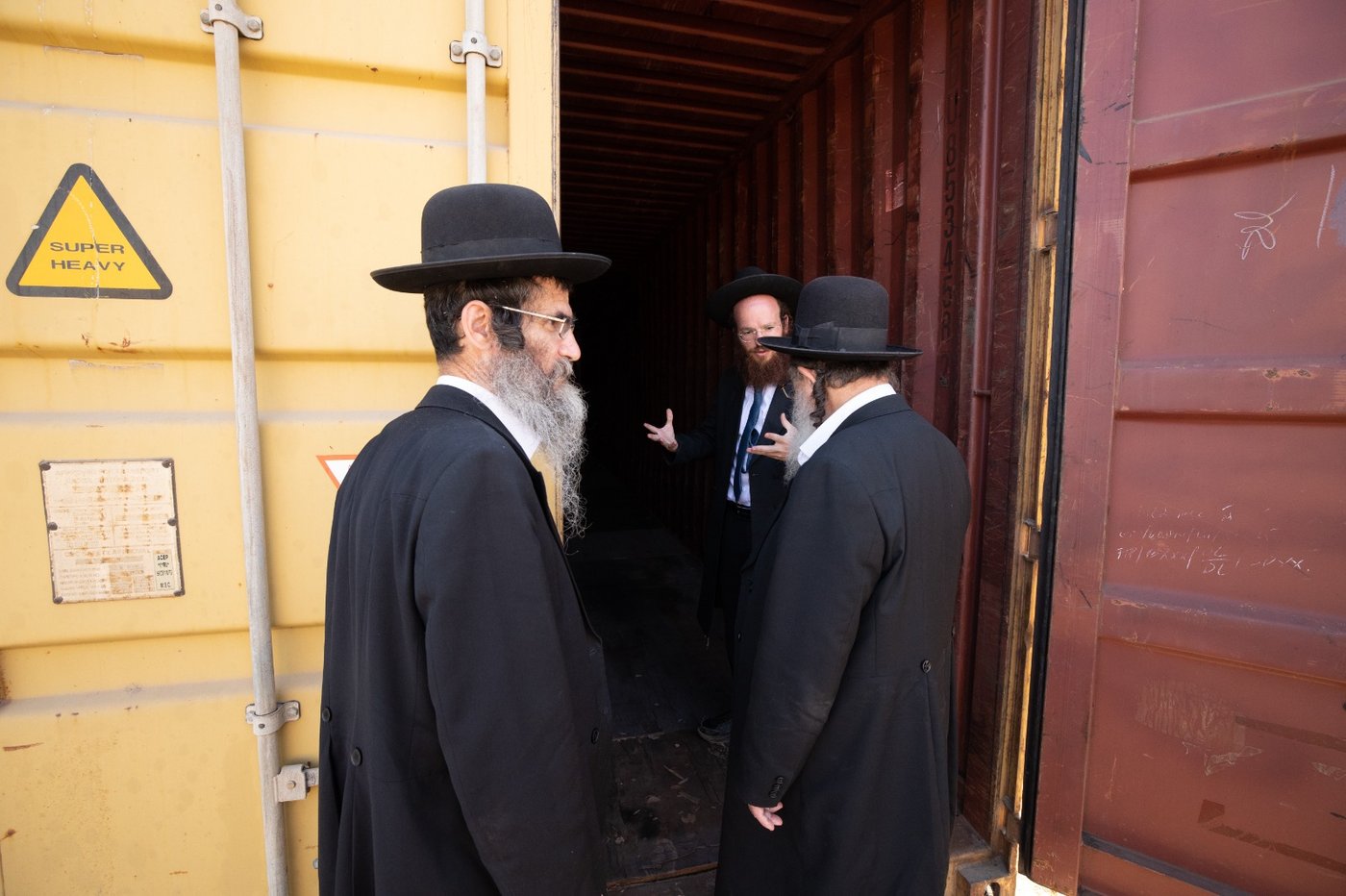 הגאון רבי שריאל רוזנברג בביקור בנחליאל