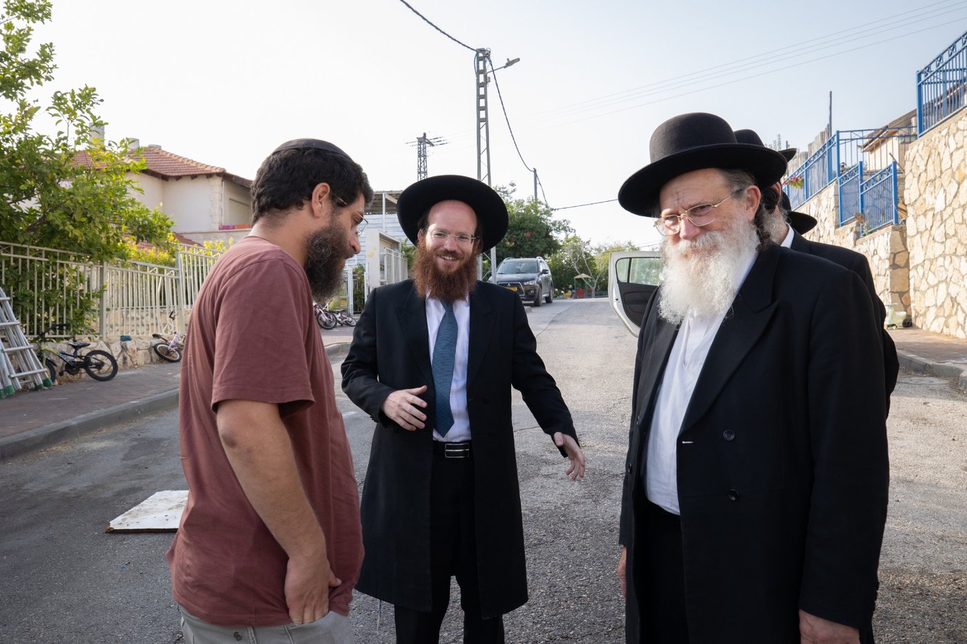 הגאון רבי שריאל רוזנברג בביקור בנחליאל