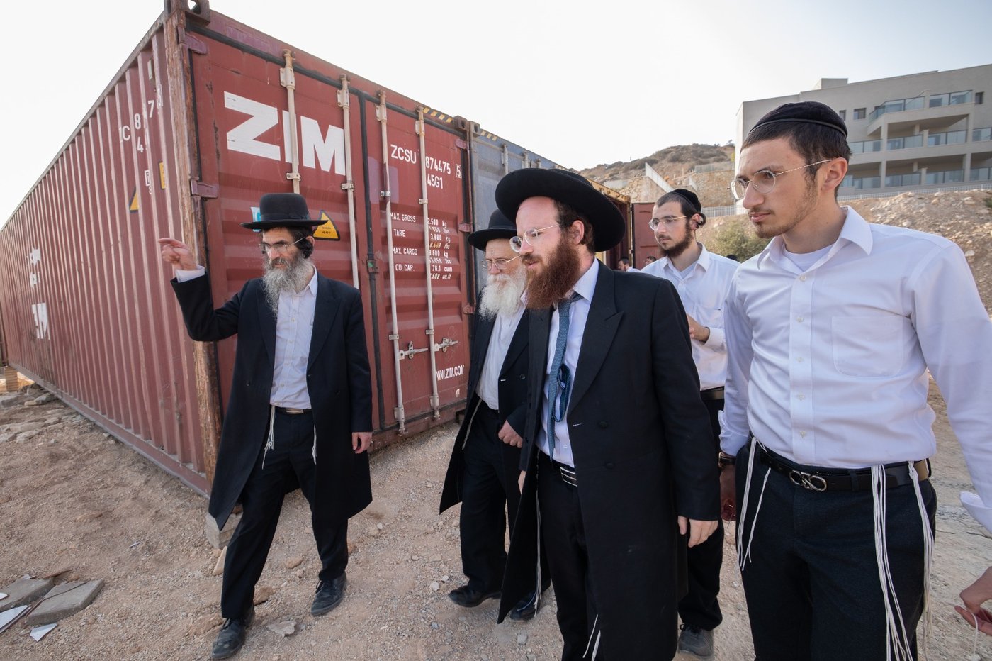 הגאון רבי שריאל רוזנברג בביקור בנחליאל