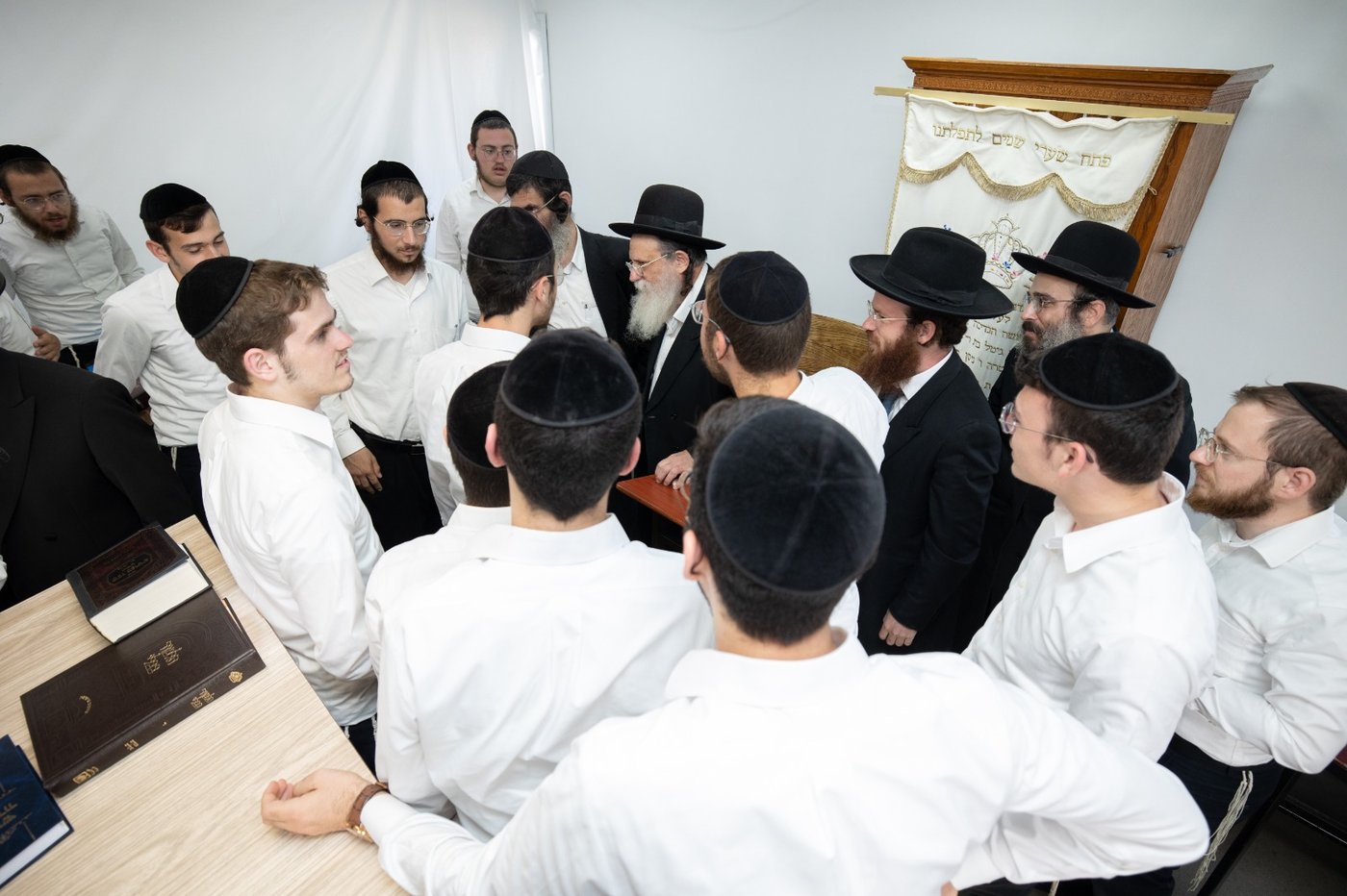 הגאון רבי שריאל רוזנברג בביקור בנחליאל