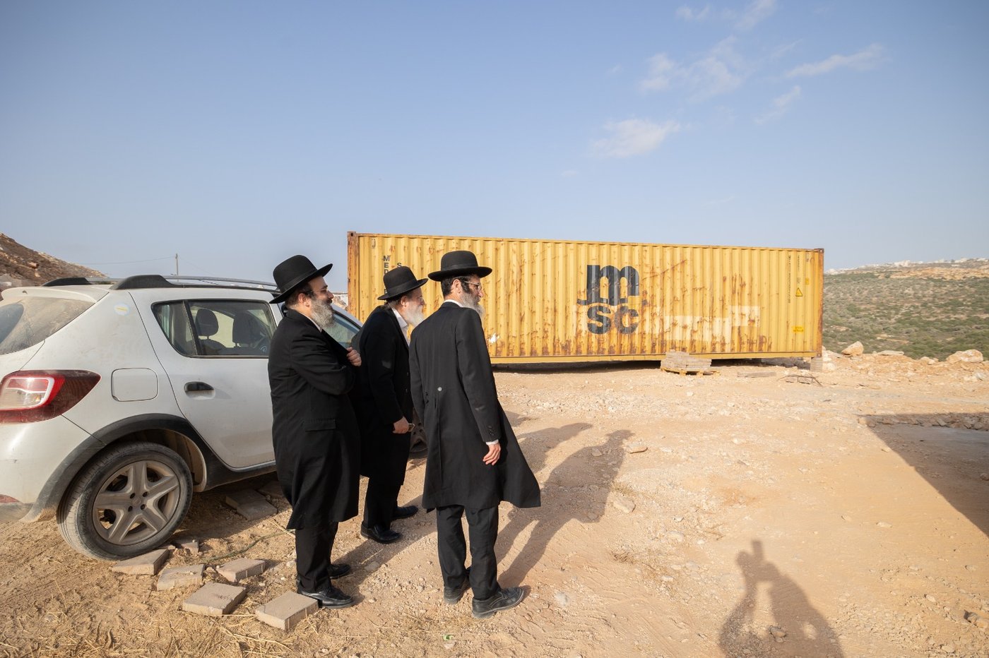 הגאון רבי שריאל רוזנברג בביקור בנחליאל