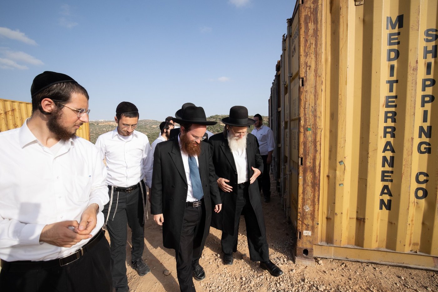 הגאון רבי שריאל רוזנברג בביקור בנחליאל