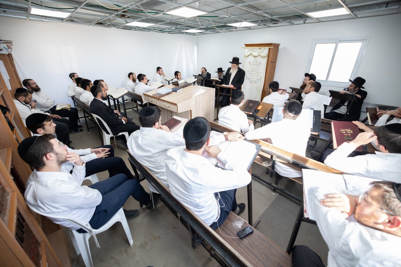 הגאון רבי שריאל רוזנברג בביקור בנחליאל