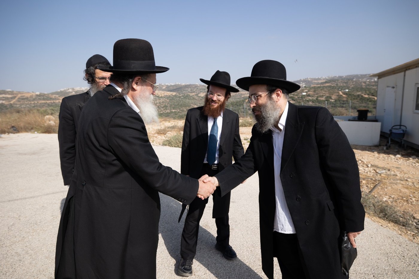 הגאון רבי שריאל רוזנברג בביקור בנחליאל