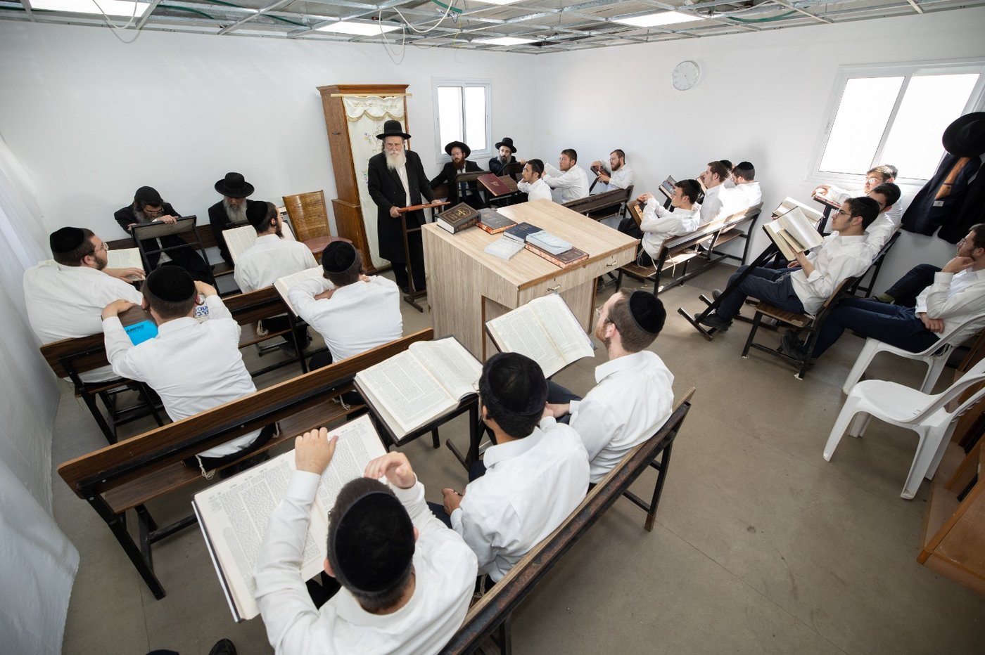 הגאון רבי שריאל רוזנברג בביקור בנחליאל