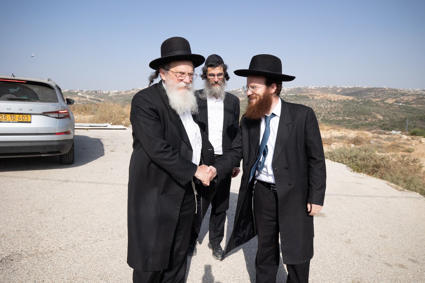 הגאון רבי שריאל רוזנברג בביקור בנחליאל