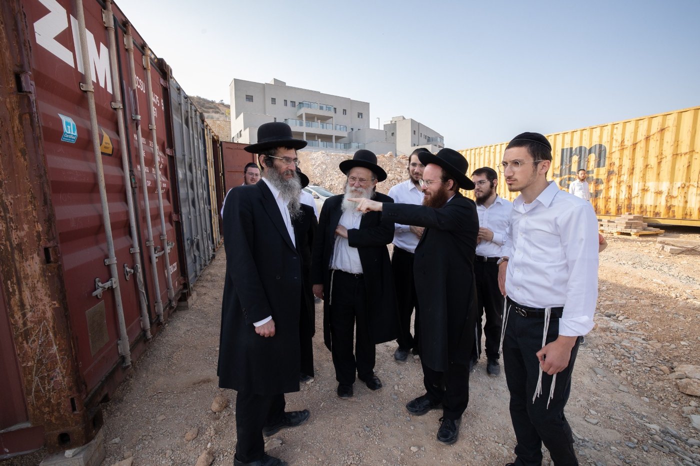 הגאון רבי שריאל רוזנברג בביקור בנחליאל