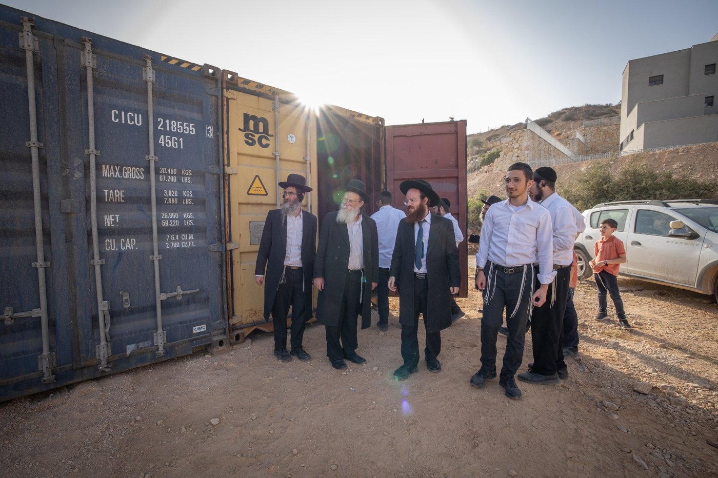 הגאון רבי שריאל רוזנברג בביקור בנחליאל