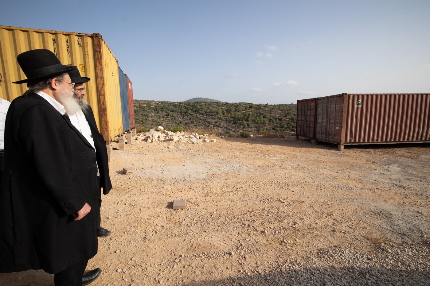 הגאון רבי שריאל רוזנברג בביקור בנחליאל