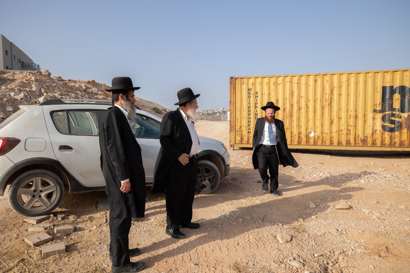 הגאון רבי שריאל רוזנברג בביקור בנחליאל