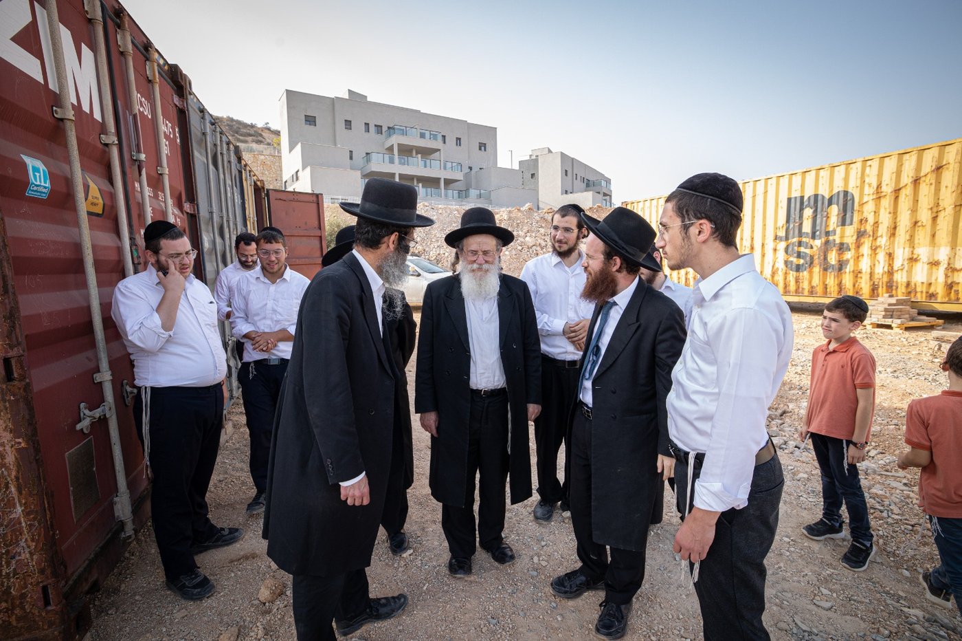 הגאון רבי שריאל רוזנברג בביקור בנחליאל