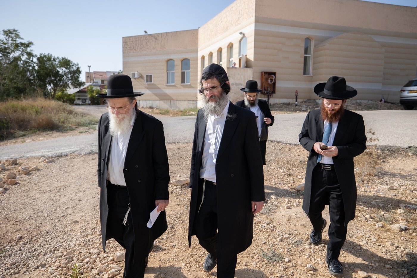 הגאון רבי שריאל רוזנברג בביקור בנחליאל