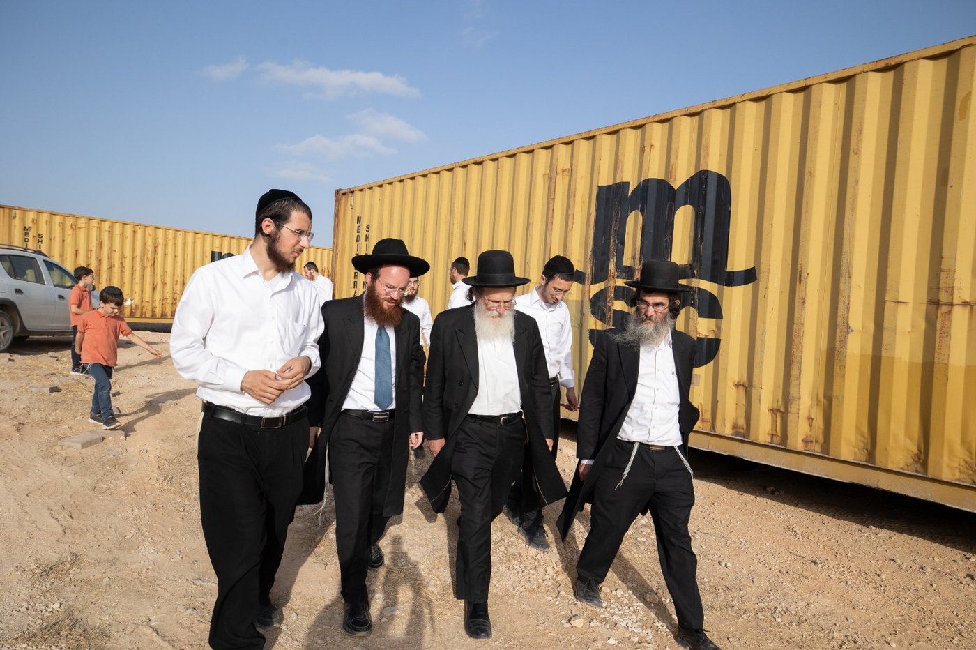 הגאון רבי שריאל רוזנברג בביקור בנחליאל