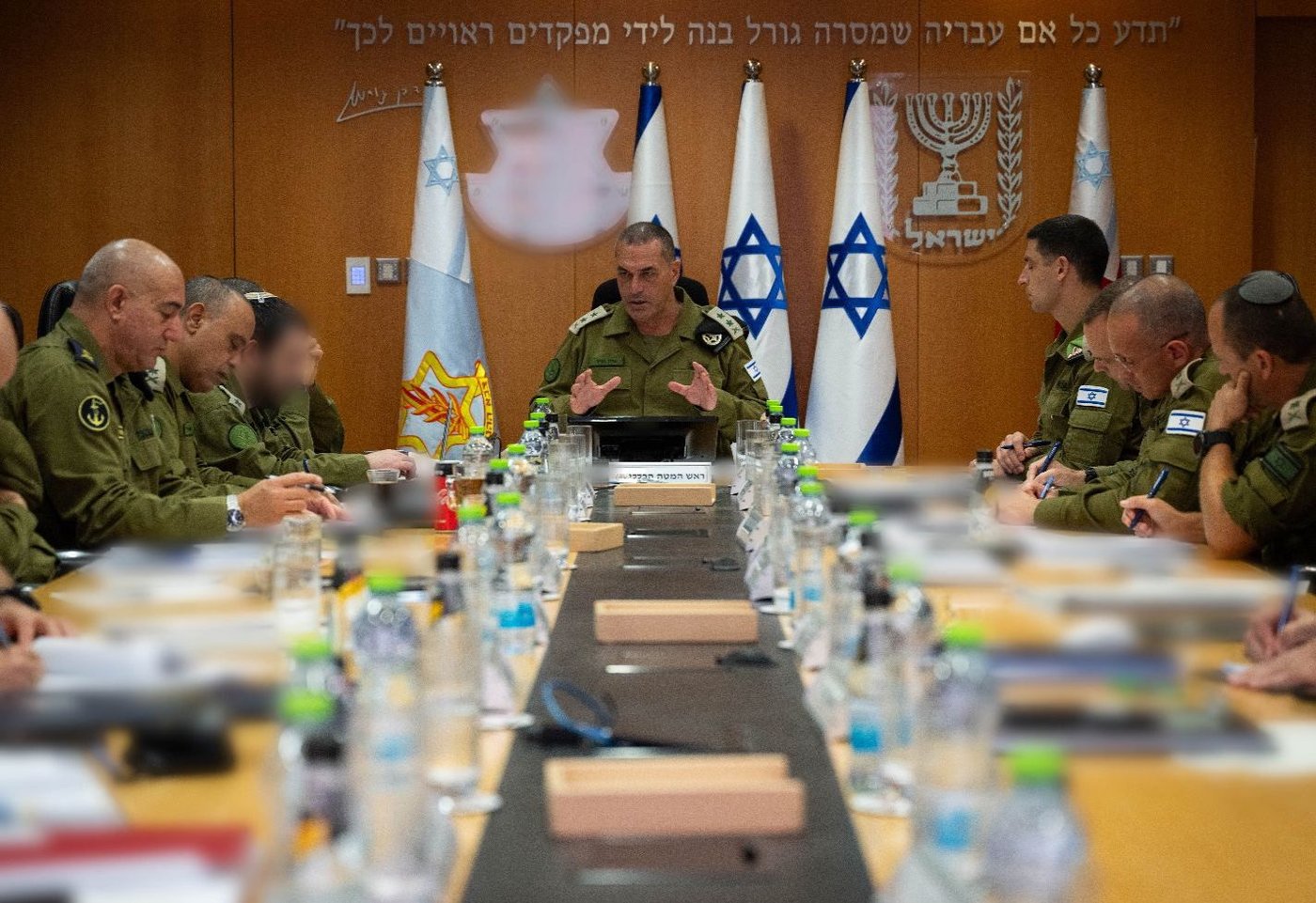 הרמטכ"ל זמיר בהערכת מצב