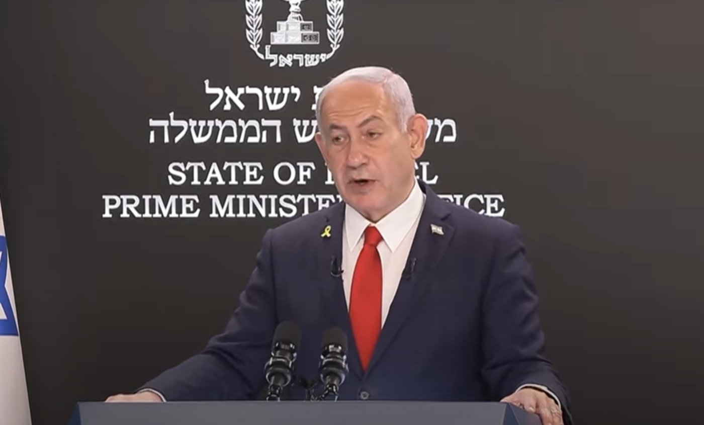 נתניהו מכריז במסיבת עיתונאים: "אין לנו כוונה לשלוט בעזה"