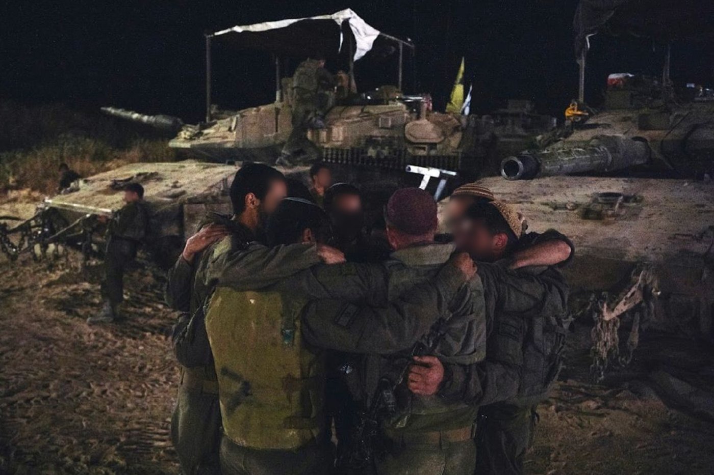 פעילות כוחות צוות הקרב של חטיבה 401 בצפון רצועת עזה
