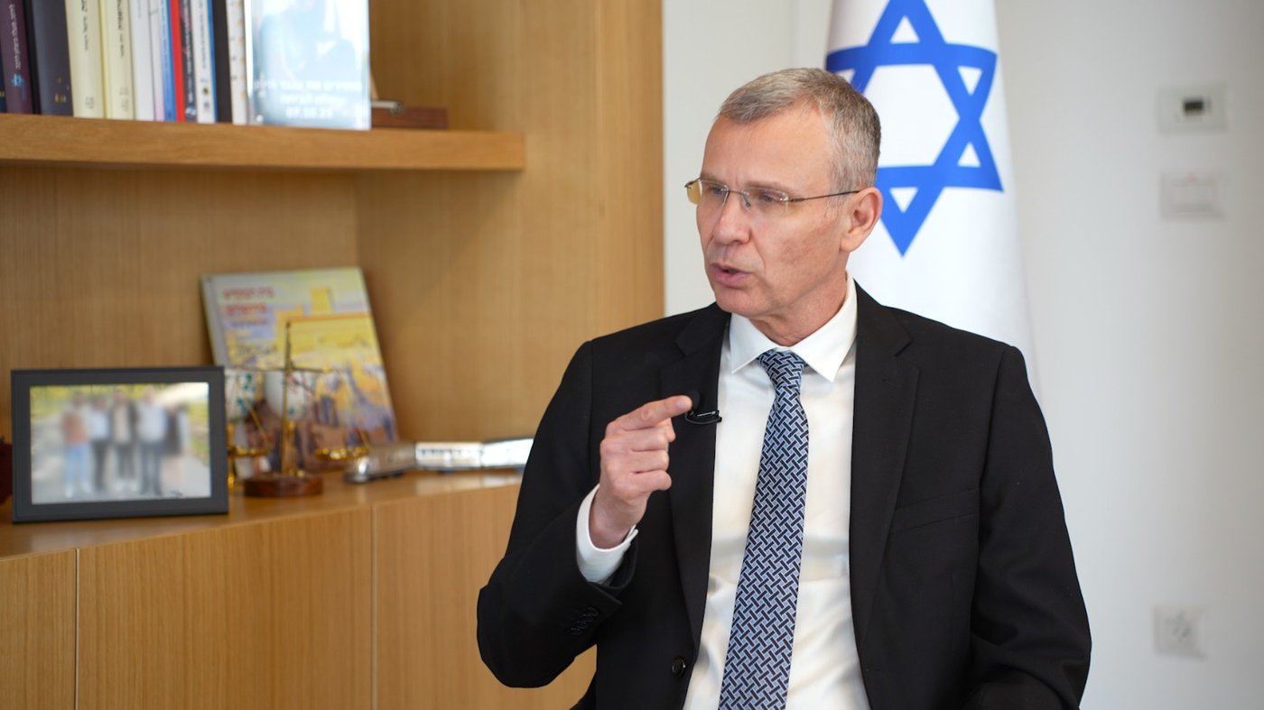 שר המשפטים יריב לוין