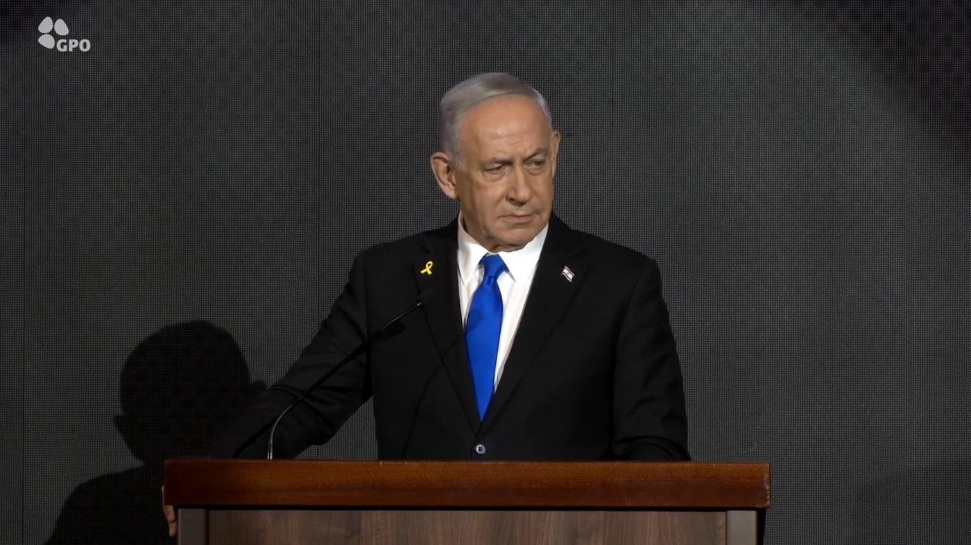 נתניהו: "השגנו ניצחונות כבירים מול חמאס, חיזבאללה ואיראן"