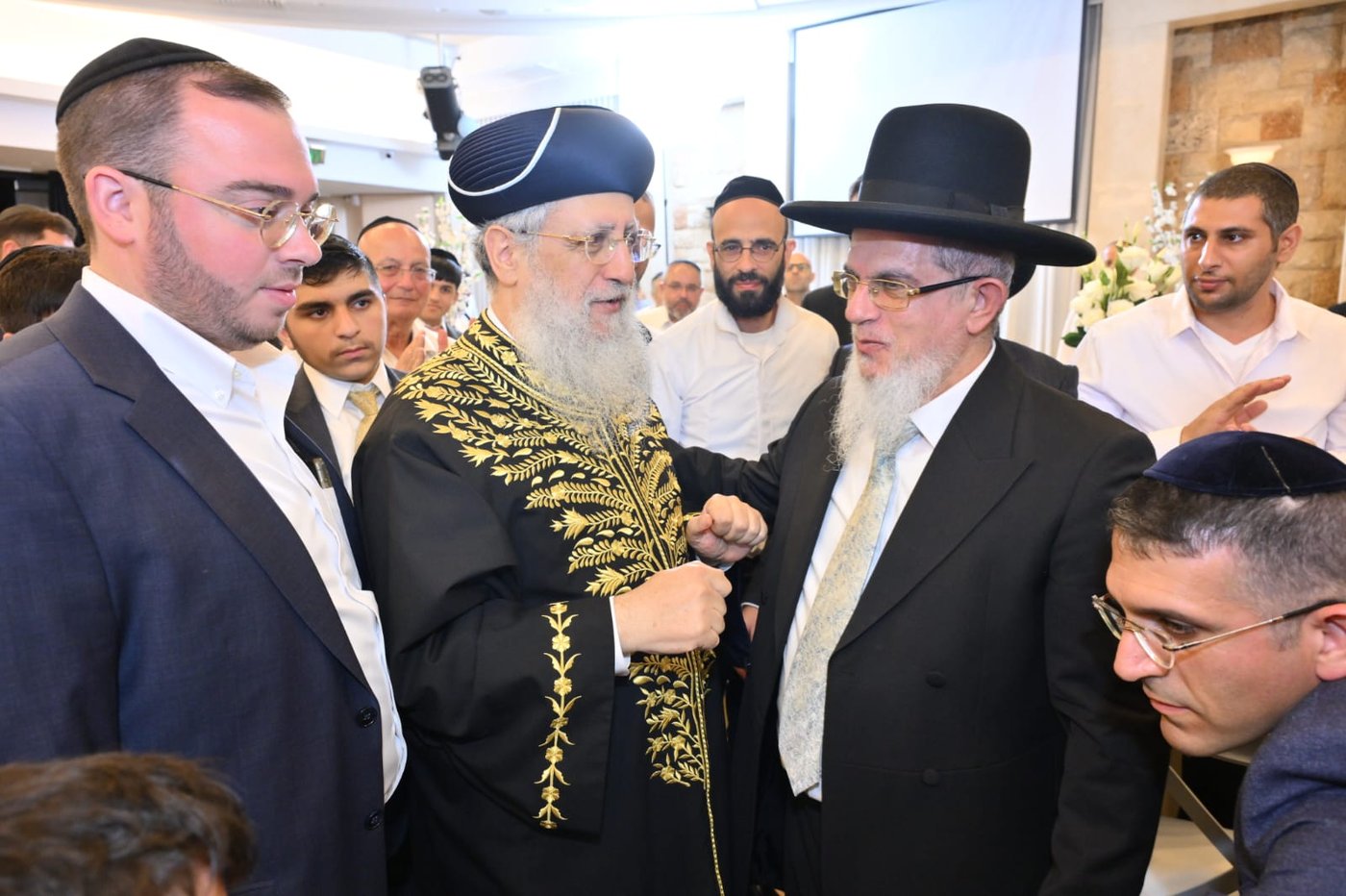 שמחת נישואי בת רבה של כפר יונה הגאון רבי יוסף הללויה