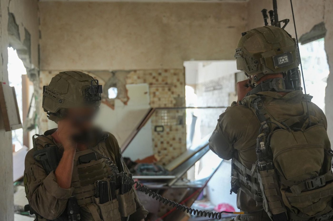 פעילות אוגדה 162 בפאתי העיר עזה