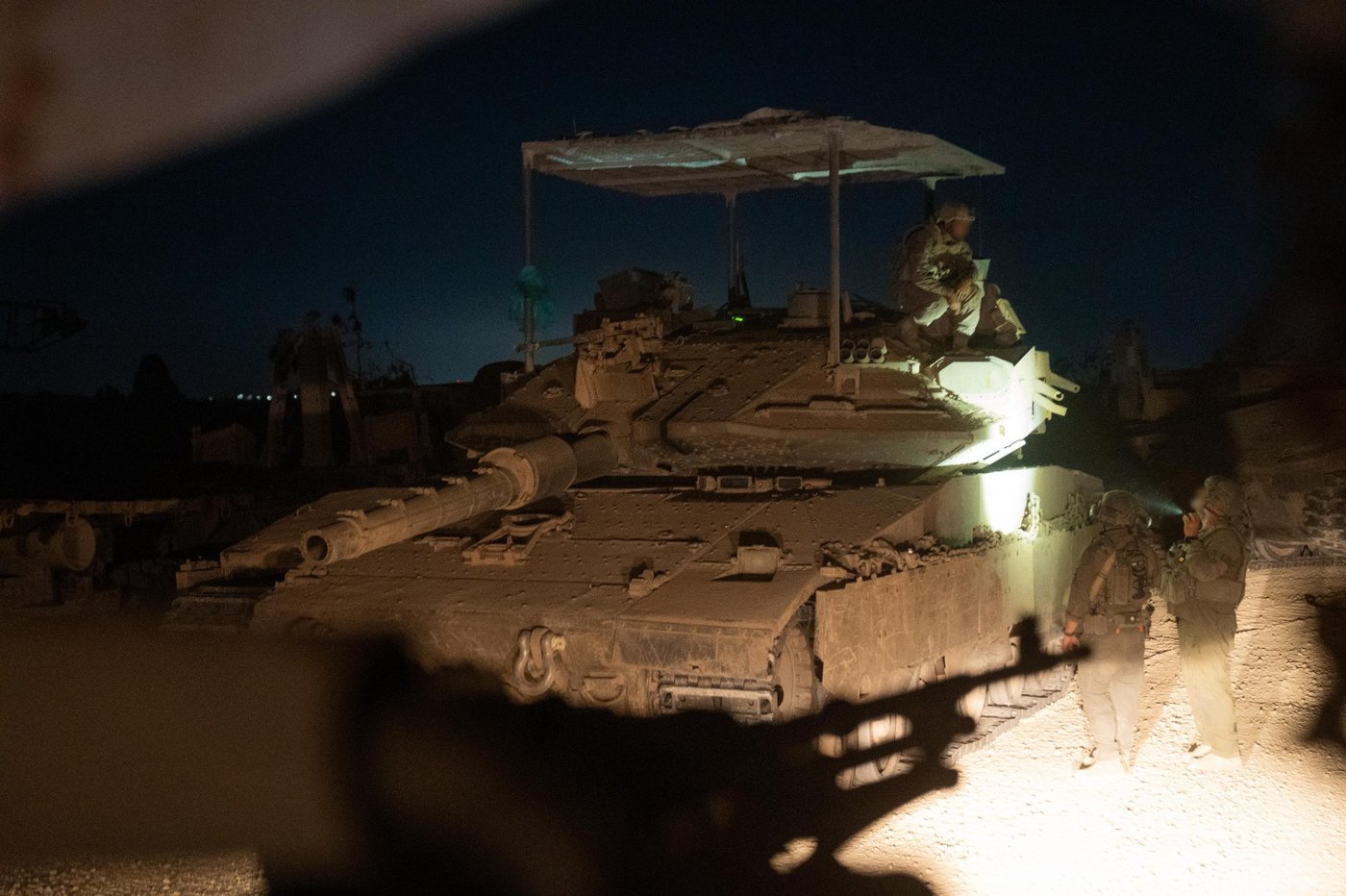 פעילות כוחות חטיבה 401 בצפון רצועת עזה