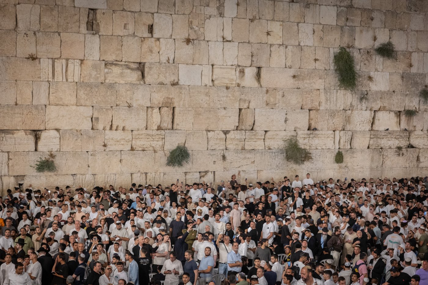 הסליחות הראשונות בכותל המערבי
