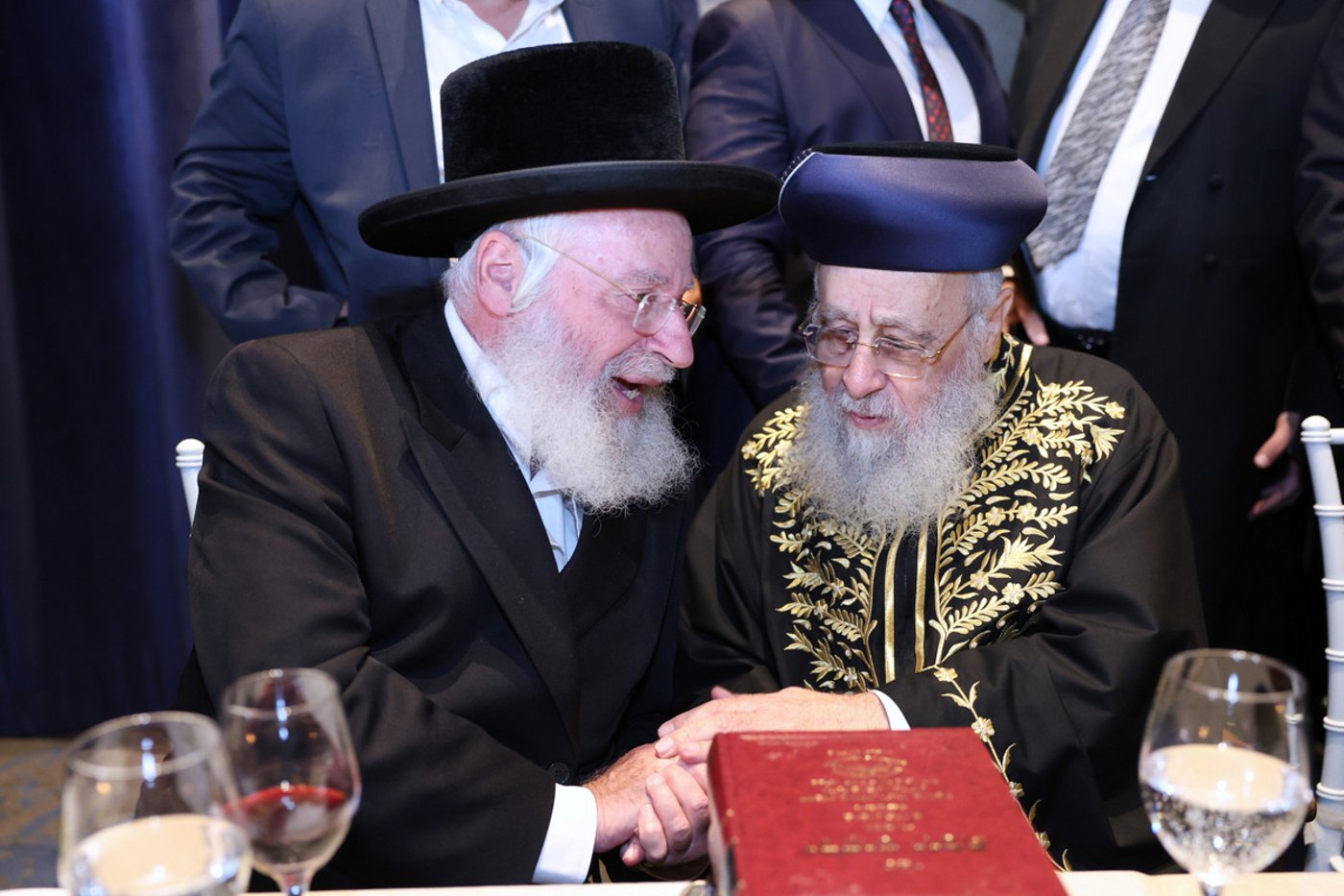 שמחת בר המצווה לנכד הראשל"צ הגר"י יוסף