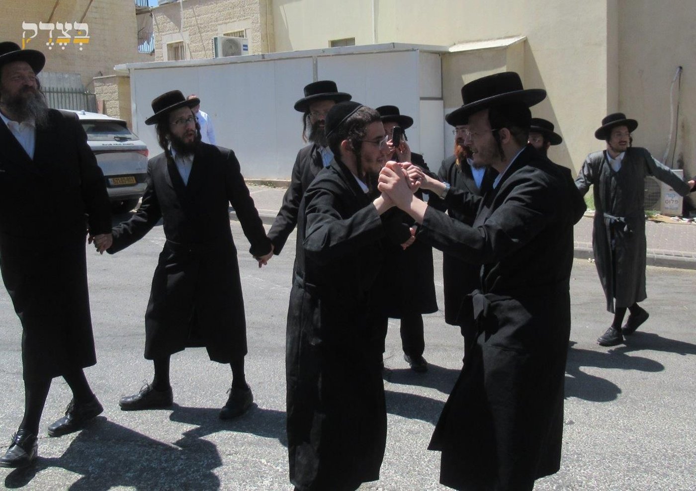 חגיגות שחרור האסיר ר' דוד מנחם מינצברג