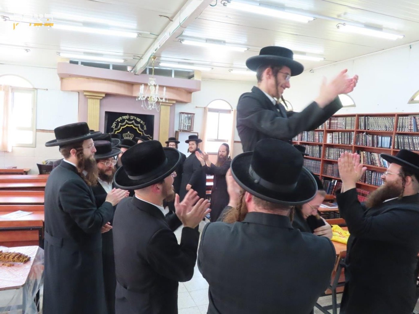 חגיגות שחרור האסיר ר' דוד מנחם מינצברג