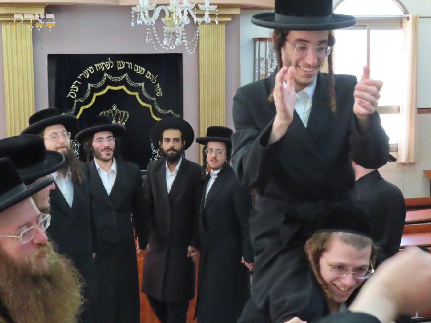 חגיגות שחרור האסיר ר' דוד מנחם מינצברג