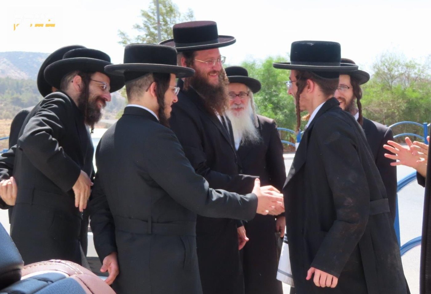 חגיגות שחרור האסיר ר' דוד מנחם מינצברג