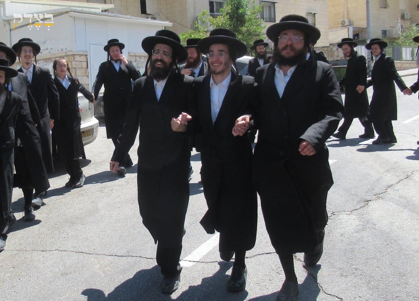 חגיגות שחרור האסיר ר' דוד מנחם מינצברג