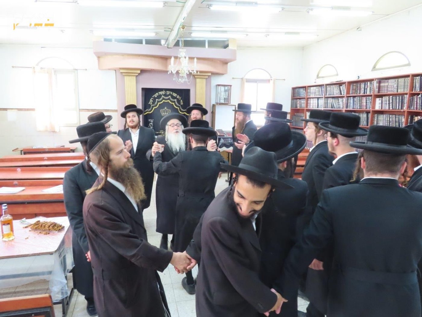 חגיגות שחרור האסיר ר' דוד מנחם מינצברג