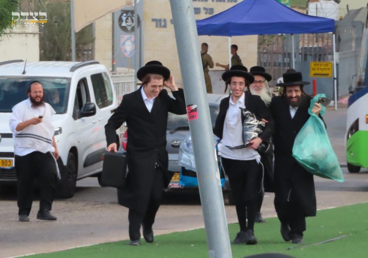 חגיגות שחרור האסיר ר' דוד מנחם מינצברג