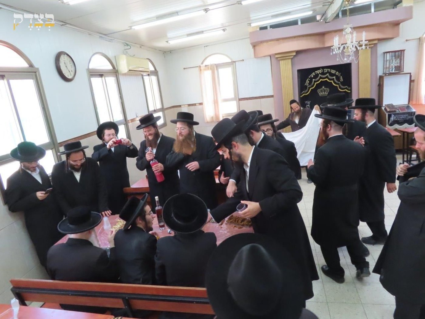 חגיגות שחרור האסיר ר' דוד מנחם מינצברג