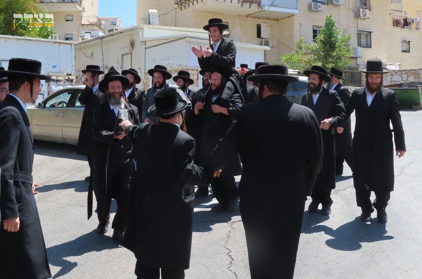 חגיגות שחרור האסיר ר' דוד מנחם מינצברג